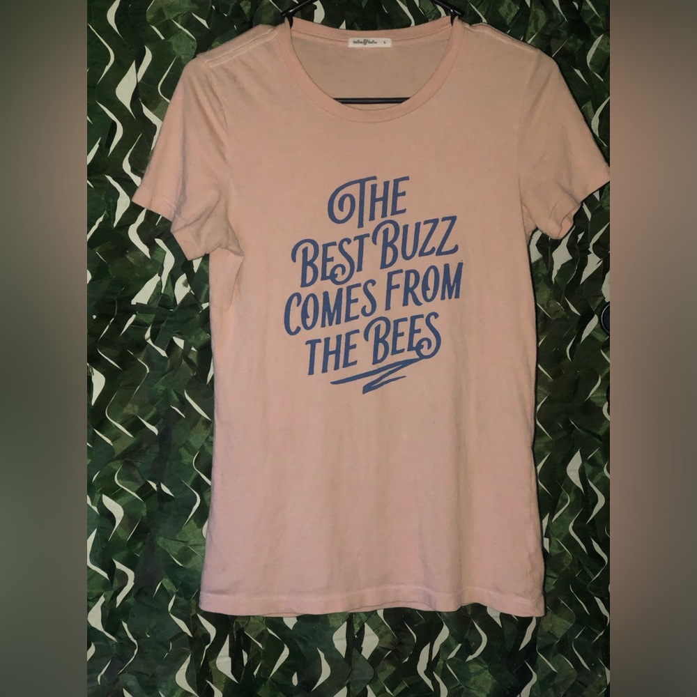 Pink Buzz Graphic Tee